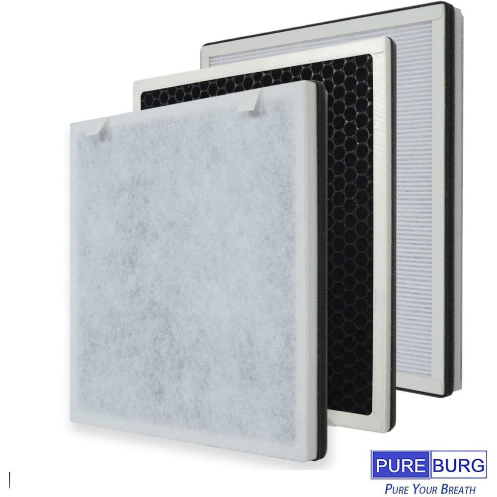 PUREBURG Replacement FIlter Compatible with Surround Air MT-8400 Air Purifier, 2 - Picture 2 of 6